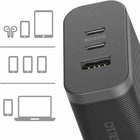 OtterBox - Chargeur mural double USB-C et USB-A Premium Pro à charge rapide de 72 W - Noir-Charge sûre avec USB-Power Delivery (PD) et alimentation programmable (PPS)