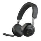 JLab - Epic Work Casque supra-auriculaire sans fil ANC - graphite-Suppression active du bruit hybride jusqu'à 30 dB + Be Aware