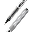 uni-ball – Stylos à bille roulante Vision – 0,7 mm – noir – paquet de 4  -Pointe fine de 0,7 mm