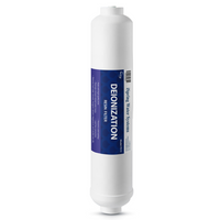 iSpring - FD15 cartouche de remplacement de déionisation - 2,5 po de diamètre x 10 po de hauteur - paquet de 1-Filtration di avancée: Utilise des résines échangeuses d'ions pour éliminer les ions minéraux, laissant une eau exempte de dureté et prévenant l'accumulation de tartre. Elle y parvient en les