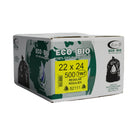 Eco II - Sacs à ordures Oxo-Biodégradable - 22 po x 24 po -  clair - paquet de 500-Paquet de 500