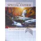 Mill Brook Studio - Cartes De Souhaits De La Fête Des Pères 5-3/8 po x 7-3/4 po / Enveloppes - Paquet De 18 - Chute D'eau-Cartes de souhaits qualité boutique