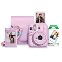 FUJIFILM - Ensemble avec appareil instantané instax mini 13 - Rose bonbon-Ensemble incluant 1 appareil instantané instax mini 13, 1 paquet de films instantanés instax mini, 1 étui pour appareil et 1 porte-photo instax mini pour sac