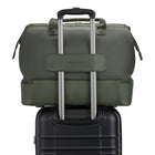 SwissGear - Sac de voyage - 15 x 19 po - Vert-Poche intérieure zippée pour accessoires, permettant un rangement organisé