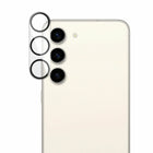 PanzerGlass - Protecteur d'objectif d'appareil photo pour Samsung Galaxy S24 - Noir-Votre appareil photo et vos objectifs sont à l'abri des chutes accidentelles sur les sols durs, des chocs contre les angles vifs et du craquement des clés dans votre poche