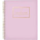 AT-A-GLANCE - Agenda hebdomadaire/mensuel rose Emily Ley Simplified 2026 - 8 7/8 po H x 6 7/8 po l - rose - bilingue-12 mois avec onglet : janvier à décembre 2026