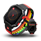 My Play Watch - Montre intelligente rétro gaming Atari 2600-Intégration de la condition physique : surveillez vos activités sportives quotidiennes, notamment votre fréquence cardiaque, vos pas et vos calories brûlées, dans le style distinctif de l’Atari 2600 , rendant le suivi de votre santé à la fois amusant et engageant