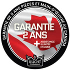 Kucht - 36 po Série KDF Cuisinière Pro Style au gaz propane - Acier inoxydable/Bleu clair-10