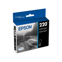 Epson - T220 Cartouche d'encre - Capacité standard - Noir-Noir standard