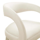 Modway - Pinnacle Performance Velvet Tabouret de bar - Or ivoire - Ensemble de 2-9
