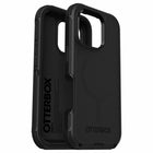 OtterBox - Coque Defender Pro avec MagSafe pour iPhone 16 Pro - Noire-Défense à trois couches avec une coque en silicone pour résister aux chocs, une coque intérieure rigide pour maintenir votre téléphone en place et un support en mousse à mémoire de forme pour plus de stabilité