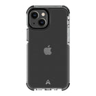 AXS - PROShield Plus etui transparent teste contre les chutes pour Apple iPhone 13, Noir-Fabrique avec un revêtement anti-jaunissement