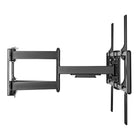 TygerClaw - Support TV robuste à mouvement complet de 60 à 120 pouces-Les bras pivotants offrent une large amplitude de mouvement, vous permettant ainsi de profiter de la meilleure vue depuis n'importe quel siège de la pièce