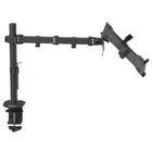 AnthroDesk - Bras de fixation pour ordinateur portatif avec pince de bureau-Plateau pour ordinateur portable : 11.8 po de large x 11" po profondeur