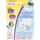 Crayola - Ensemble de casse-tête réutilisable Colour & Erase Bluey-CASSE-TÊTE BLUEY POUR ENFANTS : Comprend 2 modèles uniques de casse-têtes Bluey que les enfants peuvent colorier et assembler