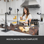 Mevo Start Caméra Live Streaming Sans Fil - 1080p Full HD avec Micro Intégré - Noir-Configurations streaming polyvalentes : Mevo Start caméra live streaming s'intègre sans soucis dans les ordinateurs ou ordinateurs portables avec le mode webcam, RTMP et protocole NDI|HX