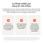Google - Pixel 9 - 128 Go - Porcelaine - Déverrouillé-De magnifiques photos, du crépuscule à l'aube : Le mode Vision de nuit est conçu pour prendre des photos nettes et éclatantes quand la luminosité est faible, comme pour les concerts et paysages urbains. Capturez aussi la Voie lactée avec l'Astrophotographie.