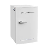 Frigidaire - Mini réfrigérateur rétro - 3,2 pi ca - Blanc-Ouvre-bouteille intégré
