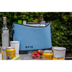 RovR - KeepR Porte-bébé à boisson avec seau à glace et bandoulière - Corail-La construction en TPU étanche et en mousse haute densité garde les articles au frais et au sec