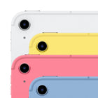 Apple - iPad 10eme generation, 10,9 po ecran Liquid Retina, Wi-Fi 6 + Cellular, puce A14 Bionic, 256 Go, iPadOS 16, Argent-Camera arriere grand-angle 12 Mpx