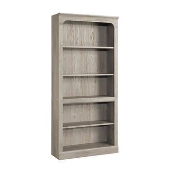 Bibliothèque 5 Étagères Sauder Trestle - Finition Chêne Vintage - 60x42x180 Cm - Bois Ingénierie