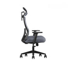 Kopplen - Chaise De Bureau Avec Appui-tête Et Accoudoirs - Gris-Accoudoirs réglables en hauteur sur 2 axes en PU pour un soutien équilibré.