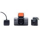 RSC - duDuo X1 Caméra de bord Double Canal Ultra Haute Définition 4K-Accédez facilement à vos vidéos enregistrées, configurez et gérez votre caméra via l'écran LCD intégré de 3,0 po