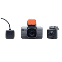 RSC - duDuo X1 Caméra de bord Double Canal Ultra Haute Définition 4K-Accédez facilement à vos vidéos enregistrées, configurez et gérez votre caméra via l'écran LCD intégré de 3,0 po