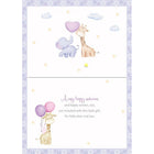 Rosedale - Cartes de souhaits Shower de Bébé 5-1/2 po x 8 po / Enveloppes - paquet de 12-Imprimées sur un papier de qualité non couché