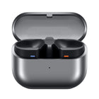 Samsung - Oreillettes Galaxy Buds3 Pro – Argent-Adaptive Noise Control. Restez connecté au monde qui vous entoure. Avec les oreillettes Galaxy Buds3 Pro, continuez à interagir avec le monde qui vous entoure. Grâce à Galaxy AI, les Galaxy Buds3 Pro identifient et préviennent intuitivement les bruits indésirables. Ensuite, elles optimisent votre expérience audio en réajustant l’équilibre entre l’ANC et le mode Ambiant pour s’adapter à votre environnement. Vous pouvez ainsi écouter vos morceaux préférés sans i