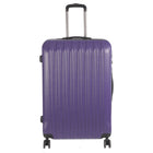 Nicci - Ensemble de 3 valises - Collection Grove - Pourpre-Intérieur: Sangles de sécurité croisées, Compartiment intérieur zippé, Poche intérieure en filet