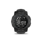 Garmin - Instinct 3 - 50 mm, solaire, édition tactique, noir avec bracelet noir-PRÊT POUR LA MISSION - Les fonctionnalités tactiques dédiées incluent une activité jumpmaster, une projection de points de cheminement, un format GPS à double position, une activité tactique préchargée, un mode furtif, un coupe-circuit, une activité de randonnée et un solveur balistique intégré d'Applied Ballistics avec des frais uniques.