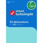 TurboImpôt 2025 - 20 Déclarations - Français - Windows [Téléchargement]-Conçu pour les familles plus grandes et celles avec plusieurs déclarations de revenus