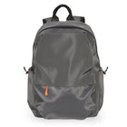 Club Rochelier - Sac à dos contrasté – Gris foncé-Compartiment intérieur rembourré pour ordinateur portable avec fermeture velcro