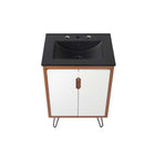 Modway - Energize 24" Vanette de salle de bain - Noir blanc cerise-8