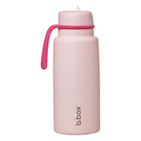 b.box - Gourde isotherme à bec rabattable - 1L - Paradis Rose-Restez hydraté toute la journée – l’isolation triple couche garde les boissons froides jusqu’à 46 heures