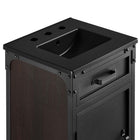 Modway - Steamforge 18" Vanette de salle de bain - Noir noir-9