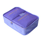 Nicci - Organiseur de bagages Cubes 6 pièces - Violet-
Le panneau supérieur en maille permet d'identifier facilement le contenu et permet la respirabilité