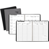 Mead - Cahier de rendez-vous hebdomadaire/mensuel 2026 - 11 po H x 8 1/2 po l - couleurs assorties - bilingue-12 mois : janvier 2026 à décembre 2026