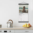 DateWorks - Calendrier Mural 16 Mois Zen 2025 - 12 po x 12 po - Bilingue-12 po x 12 po