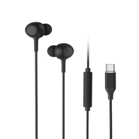 AXS - Écouteurs filaires avec micro et connecteur USB-C-Légers et confortables et muni d’un microphone intégré