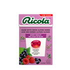 Ricola Boîte -  Melange de Baies SSA-Ricola Berry Medley est une délicieuse combinaison de framboises, de myrtilles et de cassis pour une saveur audacieuse et juteuse avec un goût sucré doux