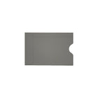 Pochettes pour cartes de crédit LUX - 2-3/8 po x 3-1/2 po - fumée - paquet de 50-Utilisé pour protéger vos cartes de crédit, cartes-clés d'hôtel, cartes de visite, cartes d'identité d'université