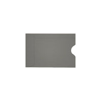 Pochettes pour cartes de crédit LUX - 2-3/8 po x 3-1/2 po - fumée - paquet de 50-Utilisé pour protéger vos cartes de crédit, cartes-clés d'hôtel, cartes de visite, cartes d'identité d'université