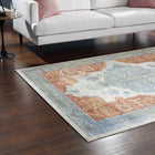 Modway - Citlali Aztèques du Sud-Ouest en détresse Tapis de 5 pi l x 8 pi L - Multicolore-Dessous en caoutchouc de prise