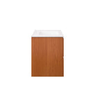Modway - Scenic Fixation murale de 30" Vanette de salle de bain - Blanc cerise-Bassin d’évier en céramique