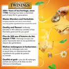 Twinings - Sachets de tisane Supermélanges Curcuma Apaisant - paquet de 18-Depuis plus de 300 ans, Twinings met son savoir-faire au service de thés et de tisanes distinctifs adaptés à une variété de goûts et d’occasions