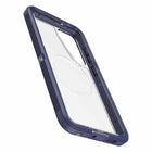 OtterBox - Defender Pro XT Clear Magnets Case pour Samsung Galaxy S25+ - Violet Thunder-Conception robuste mais fine avec des bords en caoutchouc adhérents pour un transport sécurisé et une absorption des chocs