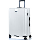 Champs - Ensemble de bagages 3 pièces Marquis - Blanc-Déplacement sans effort. Roues doubles pivotantes à 360° robustes pour une glisse fluide sur toutes les surfaces. . 