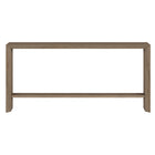Hudson&Canal - Console Osman 64" L - Chêne gris vieilli-La table est fabriquée à partir de matériaux MDF de haute qualité et durables